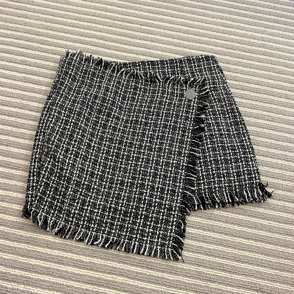 Black and white skirt